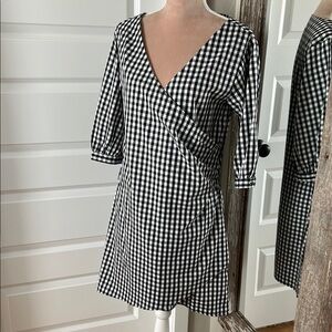 Love, Fire Gingham Dress